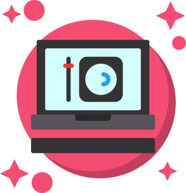 İnternet web simgesi basit vektörü