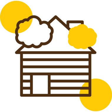 ev simgesi vektör illüstrasyonu