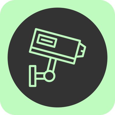 cctv kamera vektör simgesi