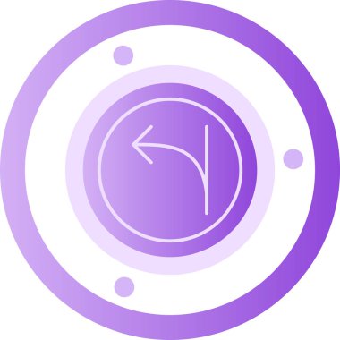 Modern bir simgenin vektör illüstrasyonu