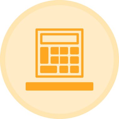 Web simgesi, basit vektör illüstrasyonu