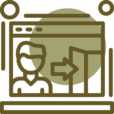 tarayıcı penceresi vektör çizim