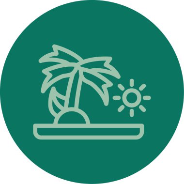 Avuç içi. Web simgesi basit illüstrasyon