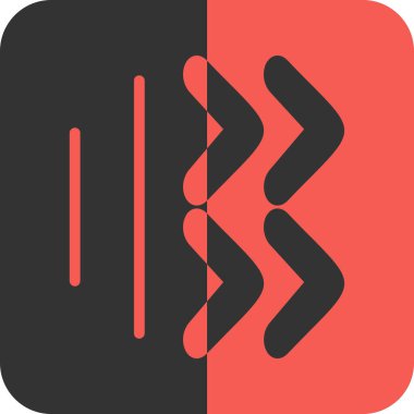 Tek izole edilmiş finans simgesinin vektör illüstrasyonu