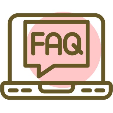 Web simgesi vektör illüstrasyonu