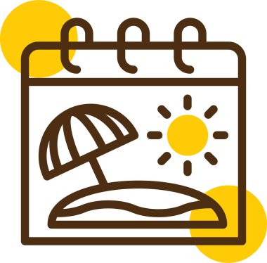 Kumsal. Web simgesi basit illüstrasyon