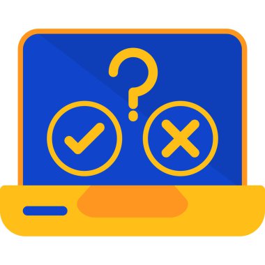 bilgisayar hata simgesi vektörü. İnce çizgi işareti. izole edilmiş sınır sembolü çizimi