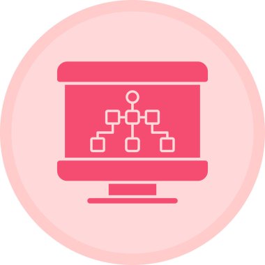 seo modern simgesinin vektör illüstrasyonu