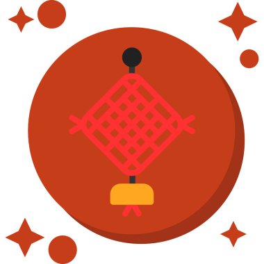 Çin 'in yeni yıl resmi, uzun gölgeli, Çinli, Çinli, şanslı Çinli ve...