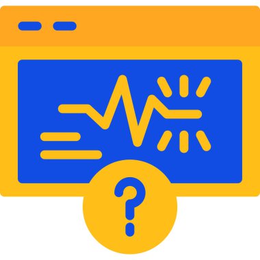 izleyici ikon vektör illüstrasyonu