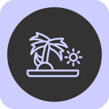 Güneş simgesinin vektör illüstrasyonu