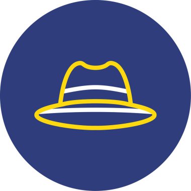 hat simgesi vektör illüstrasyon tasarımı