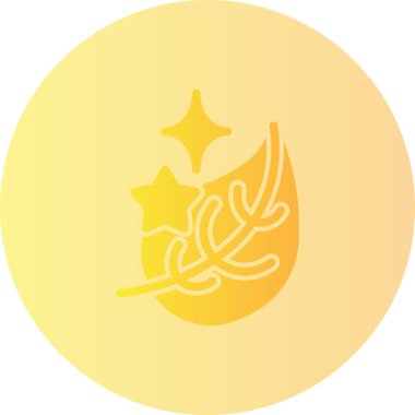 Bir noel ağacı simgesinin vektör illüstrasyonu