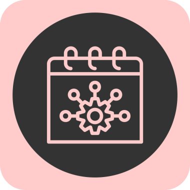 modada izole edilmiş arkaplanda dişli simgesi