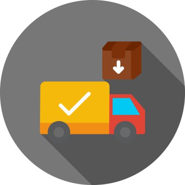 Düz vektör simgesi