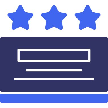 derecelendirme web simgesi basit tasarım