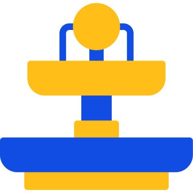 Vinç teçhizatı simgesi - ana hat biçimi