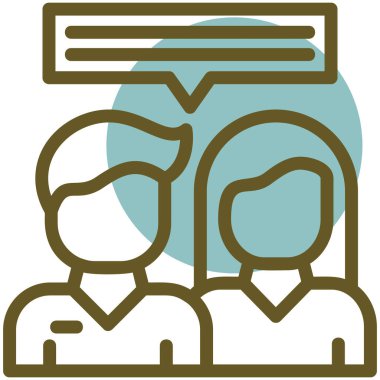 Kitap simgesi olan bir kadının vektör çizimi