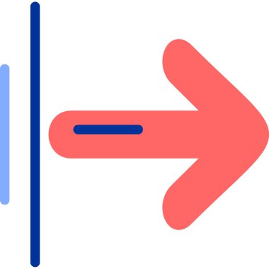 Ok. Web simgesi basit illüstrasyon