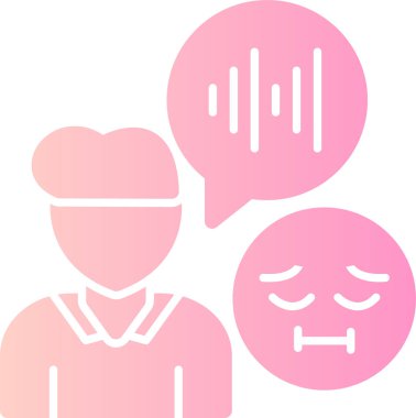 Bir kadın simgesinin vektör illüstrasyonu