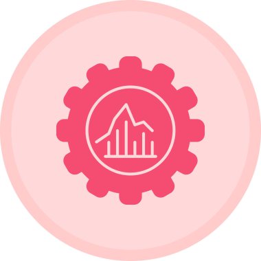 Bir simgenin vektör illüstrasyonu