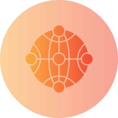 Güzel Çin ay vektör sembolü