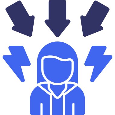 avatar erkek kullanıcı simgesi - özet biçimi