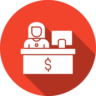 Banka. Web simgesi basit illüstrasyon