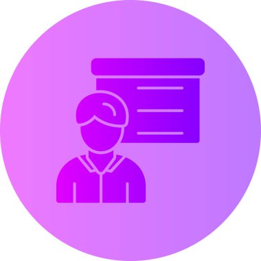 Elinde kitap olan bir adamın vektör çizimi