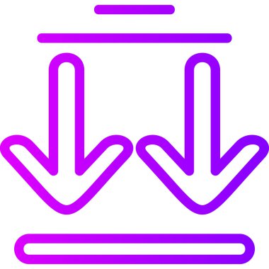 Ok simgesi. vektör illüstrasyonu