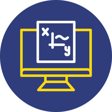 bilgisayar simgesi, vektör illüstrasyonu