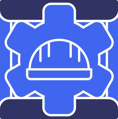 dişli ağ simgesi, basit vektör illüstrasyonu