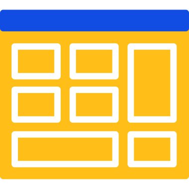 Tarayıcı pencere simgesi - taslak biçimi