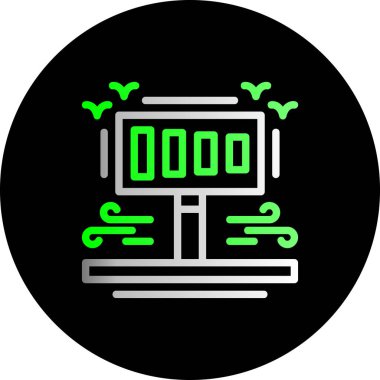 seo modern simgesinin vektör illüstrasyonu