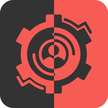 Seo simgesinin vektör illüstrasyonu