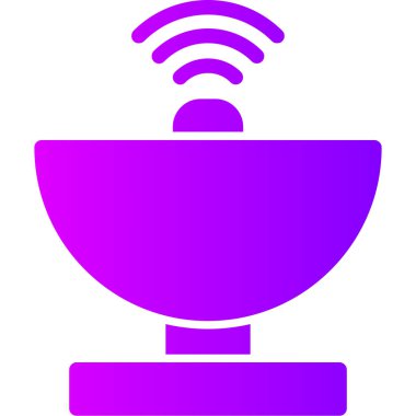 Modern bir simgenin vektör illüstrasyonu