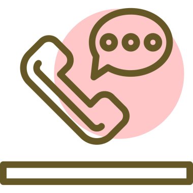 Çağrı merkezi. Basit simge