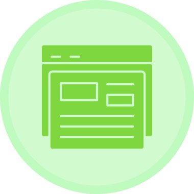 seo modern simgesinin vektör illüstrasyonu