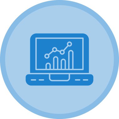 Çizelge. Web simgesi basit illüstrasyon