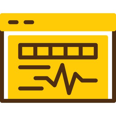 tıbbi sağlık hizmeti düz vektör simgesi