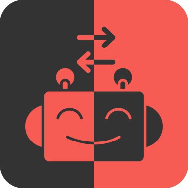 Uzak Ajan vektör simgesi, illüstrasyon