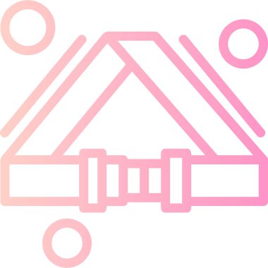 Ev simgesi vektör illüstrasyonu