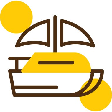 Ekmek. Web simgesi basit illüstrasyon