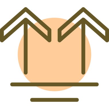 Elbise askısı. Basit tasarım