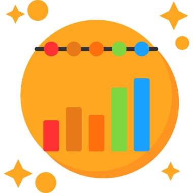 iş analizi grafik simgesi