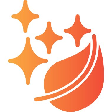 turuncu simge vektörü web ve mobil uygulama tasarımınız için beyaz arkaplanda izole edildi, soyut logo kavramı