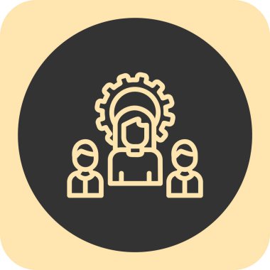 insanlar simge vektör illüstrasyonu