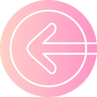 ok simgesi vektör illüstrasyonu