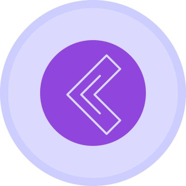 Ok. Web simgesi basit illüstrasyon