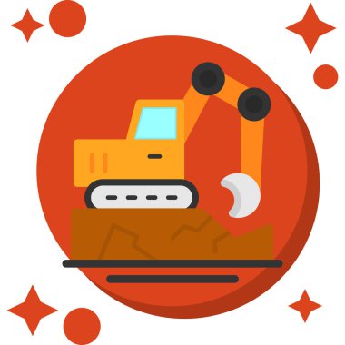 robot kol vektör illüstrasyonu